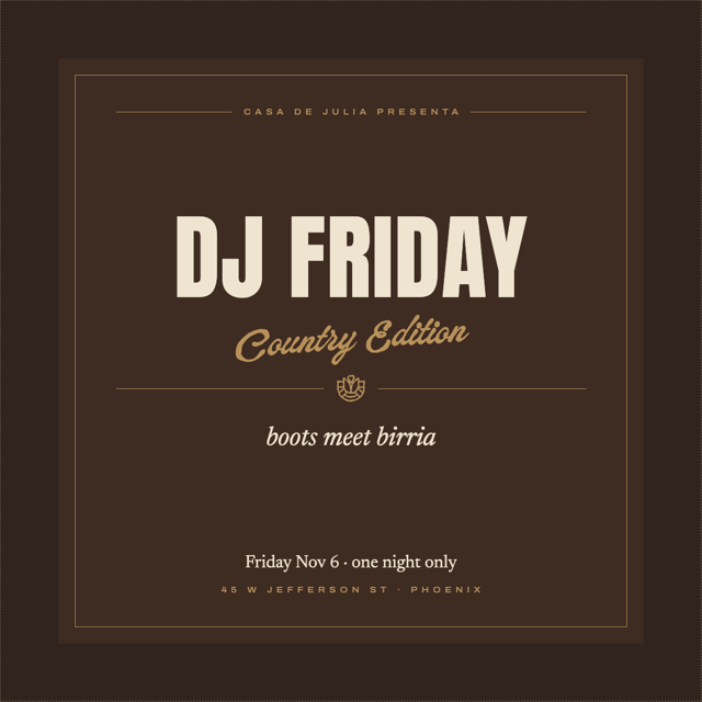 DJ Friday Country Edition