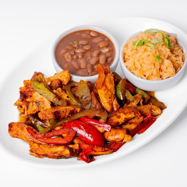 Fajitas de Pollo.