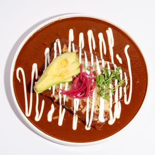 Enchiladas de Birria Rojas